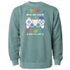 Unisex Midweight Pigment-Dyed Crewneck Sweatshirt Thumbnail