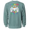 Unisex Midweight Pigment-Dyed Crewneck Sweatshirt Thumbnail