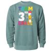 Unisex Midweight Pigment-Dyed Crewneck Sweatshirt Thumbnail