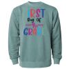 Unisex Midweight Pigment-Dyed Crewneck Sweatshirt Thumbnail