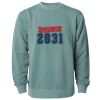 Unisex Midweight Pigment-Dyed Crewneck Sweatshirt Thumbnail