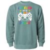 Unisex Midweight Pigment-Dyed Crewneck Sweatshirt Thumbnail