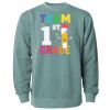Unisex Midweight Pigment-Dyed Crewneck Sweatshirt Thumbnail