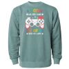 Unisex Midweight Pigment-Dyed Crewneck Sweatshirt Thumbnail