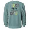 Unisex Midweight Pigment-Dyed Crewneck Sweatshirt Thumbnail