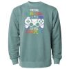 Unisex Midweight Pigment-Dyed Crewneck Sweatshirt Thumbnail