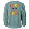 Unisex Midweight Pigment-Dyed Crewneck Sweatshirt Thumbnail