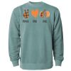 Unisex Midweight Pigment-Dyed Crewneck Sweatshirt Thumbnail