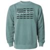 Unisex Midweight Pigment-Dyed Crewneck Sweatshirt Thumbnail