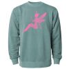 Unisex Midweight Pigment-Dyed Crewneck Sweatshirt Thumbnail