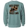 Unisex Midweight Pigment-Dyed Crewneck Sweatshirt Thumbnail