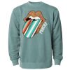 Unisex Midweight Pigment-Dyed Crewneck Sweatshirt Thumbnail