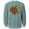 Unisex Midweight Pigment-Dyed Crewneck Sweatshirt Thumbnail