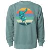 Unisex Midweight Pigment-Dyed Crewneck Sweatshirt Thumbnail