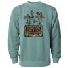 Unisex Midweight Pigment-Dyed Crewneck Sweatshirt Thumbnail