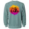 Unisex Midweight Pigment-Dyed Crewneck Sweatshirt Thumbnail