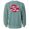 Unisex Midweight Pigment-Dyed Crewneck Sweatshirt Thumbnail