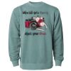 Unisex Midweight Pigment-Dyed Crewneck Sweatshirt Thumbnail