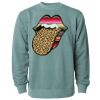 Unisex Midweight Pigment-Dyed Crewneck Sweatshirt Thumbnail