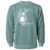 Unisex Midweight Pigment-Dyed Crewneck Sweatshirt Thumbnail