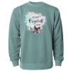Unisex Midweight Pigment-Dyed Crewneck Sweatshirt Thumbnail