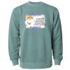 Unisex Midweight Pigment-Dyed Crewneck Sweatshirt Thumbnail
