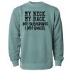 Unisex Midweight Pigment-Dyed Crewneck Sweatshirt Thumbnail
