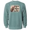 Unisex Midweight Pigment-Dyed Crewneck Sweatshirt Thumbnail