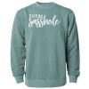 Unisex Midweight Pigment-Dyed Crewneck Sweatshirt Thumbnail