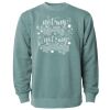Unisex Midweight Pigment-Dyed Crewneck Sweatshirt Thumbnail