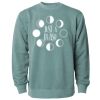 Unisex Midweight Pigment-Dyed Crewneck Sweatshirt Thumbnail