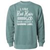 Unisex Midweight Pigment-Dyed Crewneck Sweatshirt Thumbnail