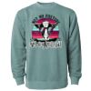 Unisex Midweight Pigment-Dyed Crewneck Sweatshirt Thumbnail