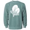 Unisex Midweight Pigment-Dyed Crewneck Sweatshirt Thumbnail