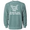 Unisex Midweight Pigment-Dyed Crewneck Sweatshirt Thumbnail