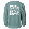 Unisex Midweight Pigment-Dyed Crewneck Sweatshirt Thumbnail
