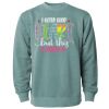 Unisex Midweight Pigment-Dyed Crewneck Sweatshirt Thumbnail