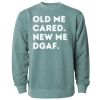 Unisex Midweight Pigment-Dyed Crewneck Sweatshirt Thumbnail