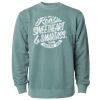 Unisex Midweight Pigment-Dyed Crewneck Sweatshirt Thumbnail