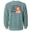 Unisex Midweight Pigment-Dyed Crewneck Sweatshirt Thumbnail