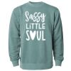 Unisex Midweight Pigment-Dyed Crewneck Sweatshirt Thumbnail