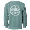 Unisex Midweight Pigment-Dyed Crewneck Sweatshirt Thumbnail