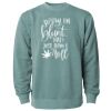 Unisex Midweight Pigment-Dyed Crewneck Sweatshirt Thumbnail
