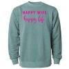 Unisex Midweight Pigment-Dyed Crewneck Sweatshirt Thumbnail