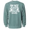 Unisex Midweight Pigment-Dyed Crewneck Sweatshirt Thumbnail