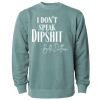 Unisex Midweight Pigment-Dyed Crewneck Sweatshirt Thumbnail