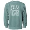 Unisex Midweight Pigment-Dyed Crewneck Sweatshirt Thumbnail