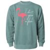 Unisex Midweight Pigment-Dyed Crewneck Sweatshirt Thumbnail