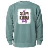 Unisex Midweight Pigment-Dyed Crewneck Sweatshirt Thumbnail