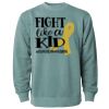 Unisex Midweight Pigment-Dyed Crewneck Sweatshirt Thumbnail